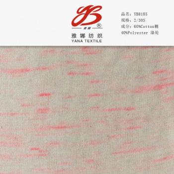 YB8185 2/30S 60%棉 40%涤纶